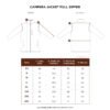 Campera Jacket Full Zipper Cardon