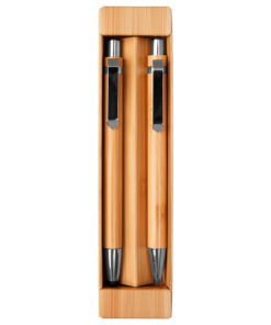 SET DE BOLIGRAFO Y LÁPIZ MECÁNICO DE BAMBÚ "NAGANO DUO"